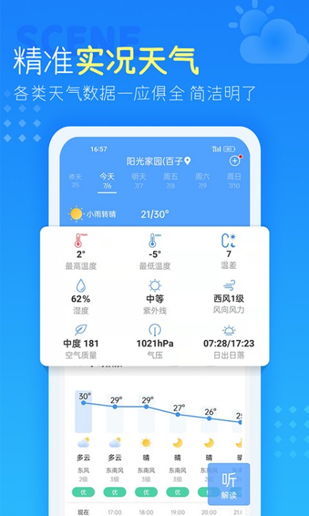 天气预报