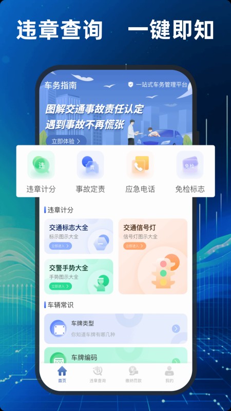 车管违章查询