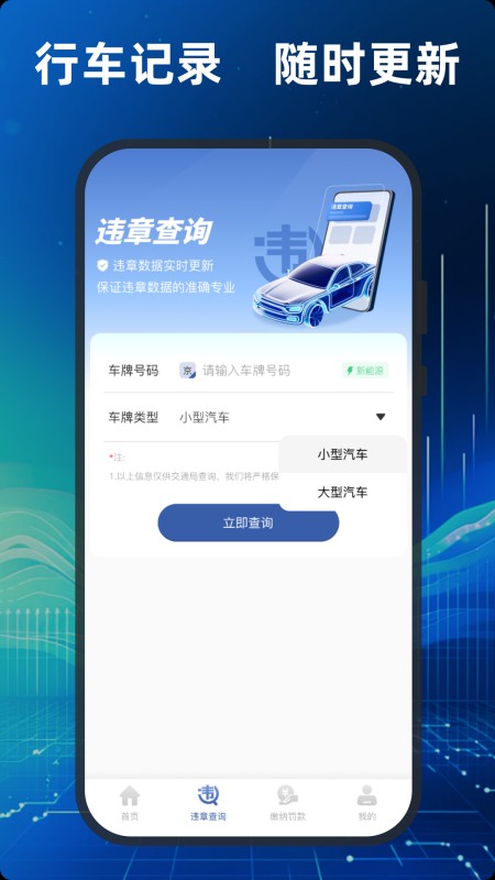 车管违章查询