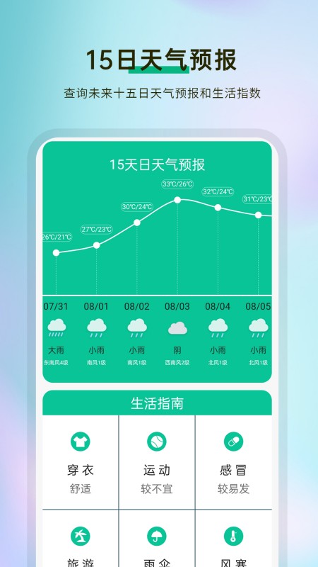天气预报通