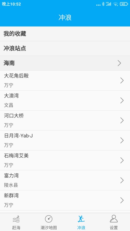 月相潮汐表