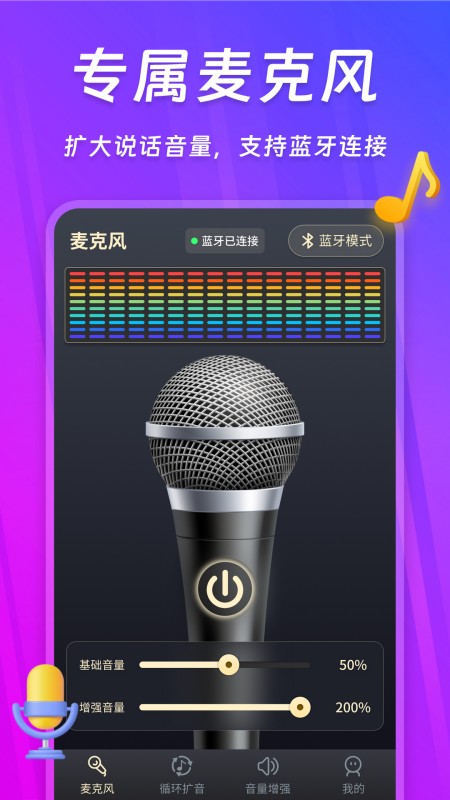 话筒扩音器