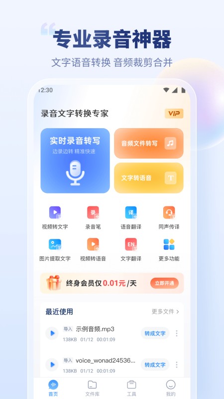录音文字转换专家