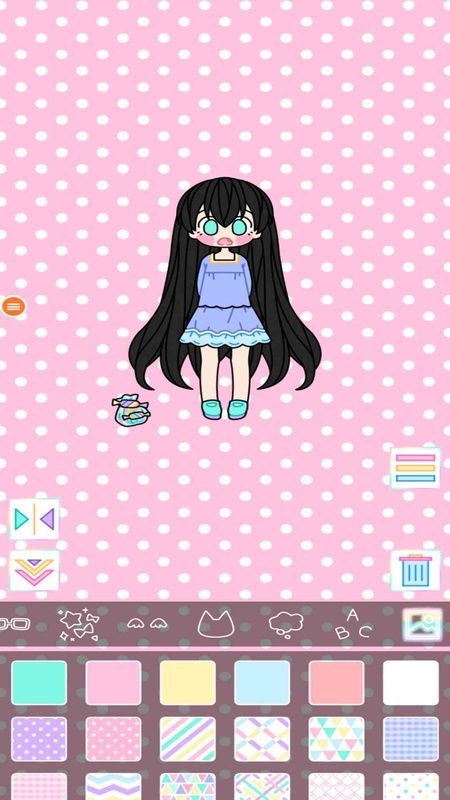 粉彩少女