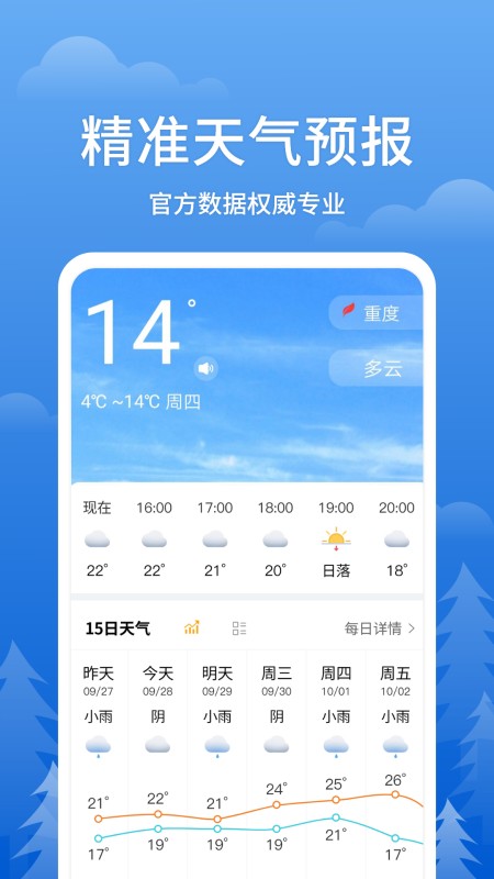 即刻天气预报