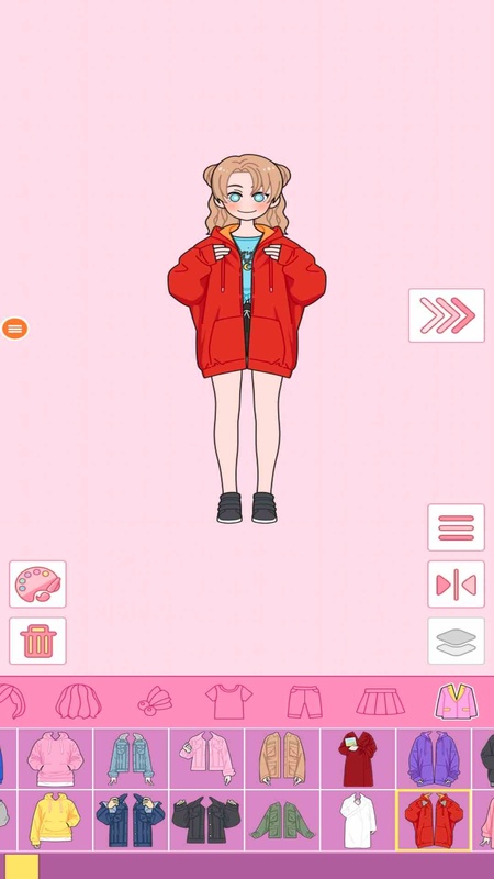 粉彩女孩
