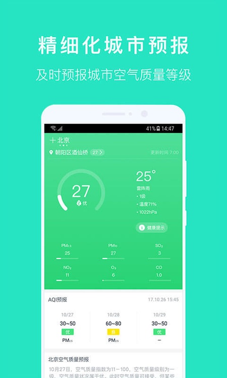 空气质量发布