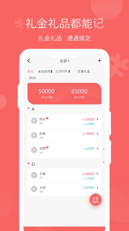 人情账簿