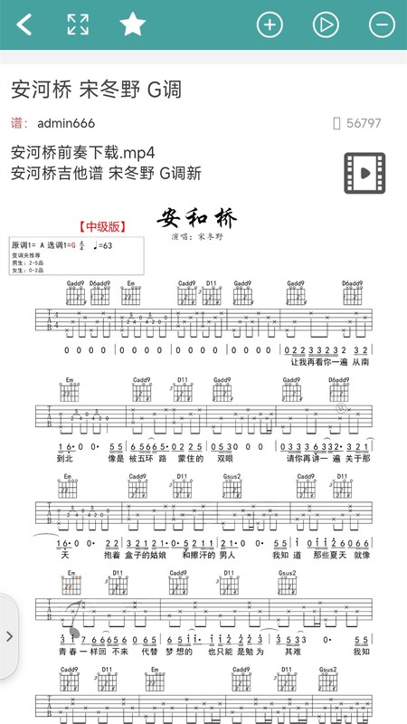 吉他谱