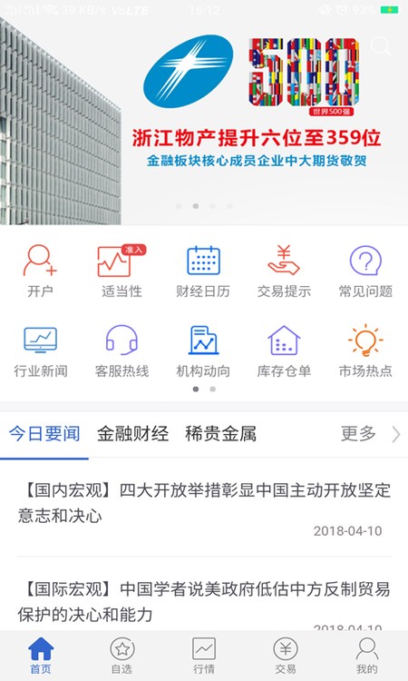 物产中大期货