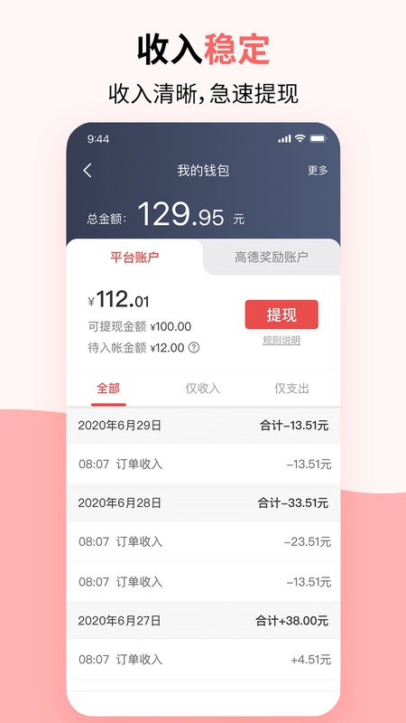 顶风出行司机