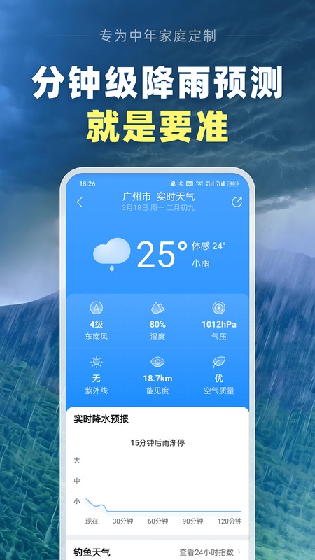 大字版天气预报