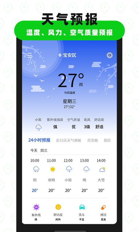 高度海拔GPS指南针